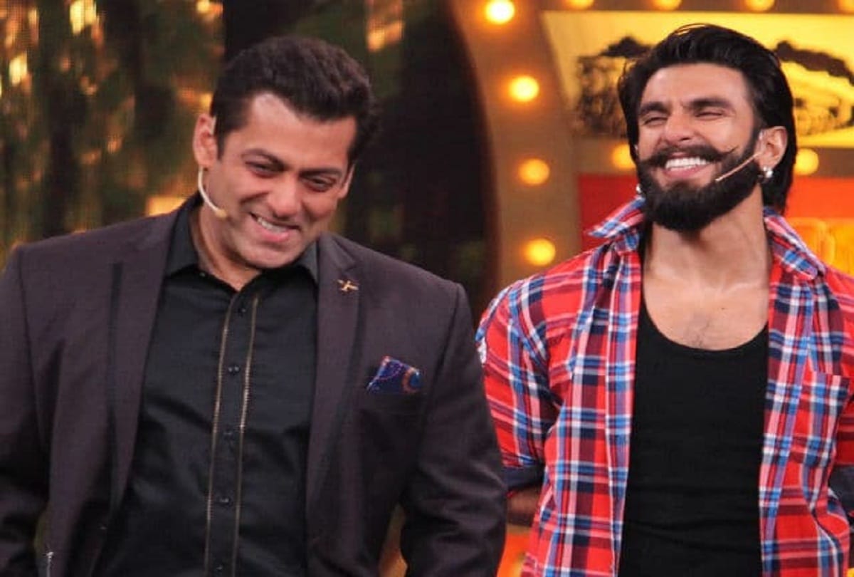 Salman khan make Ranveer Singh's joke