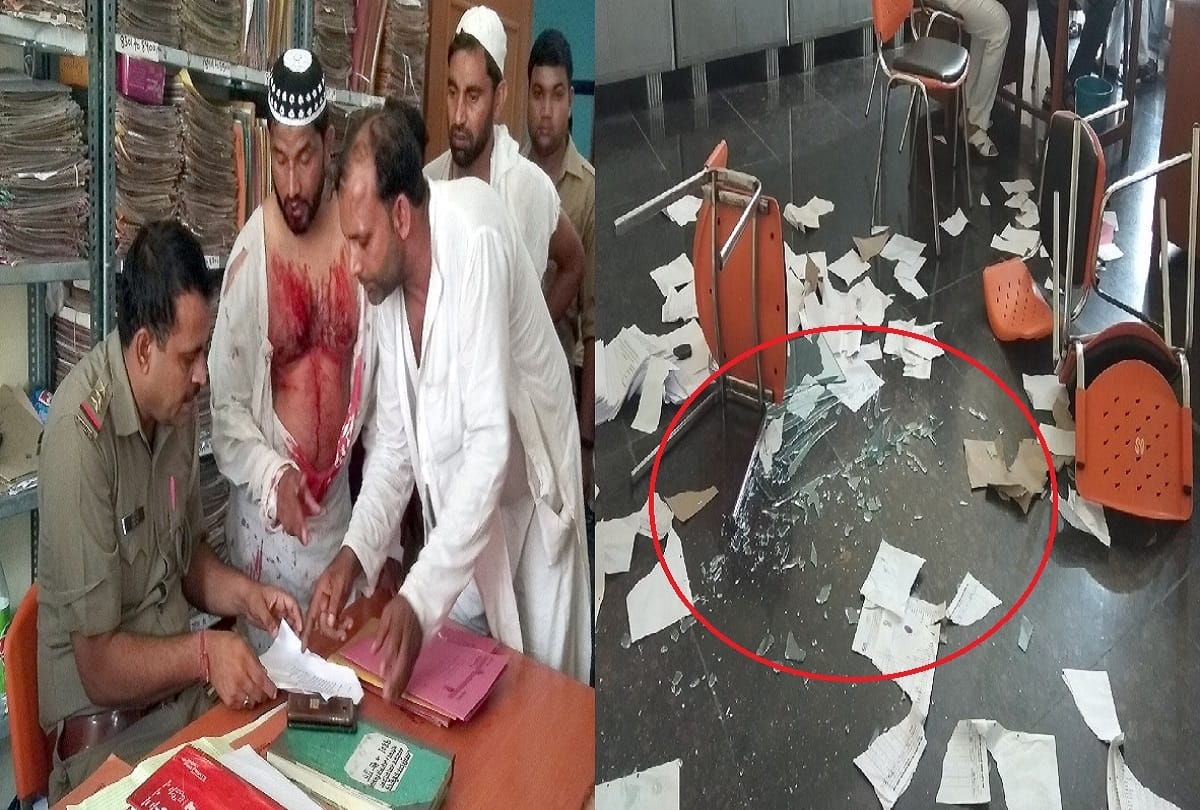 Conflicts in Shamli municipality office, many injured, see photos