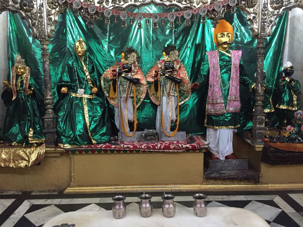 नंदगांव में मनाया गया छटी  महोत्सव