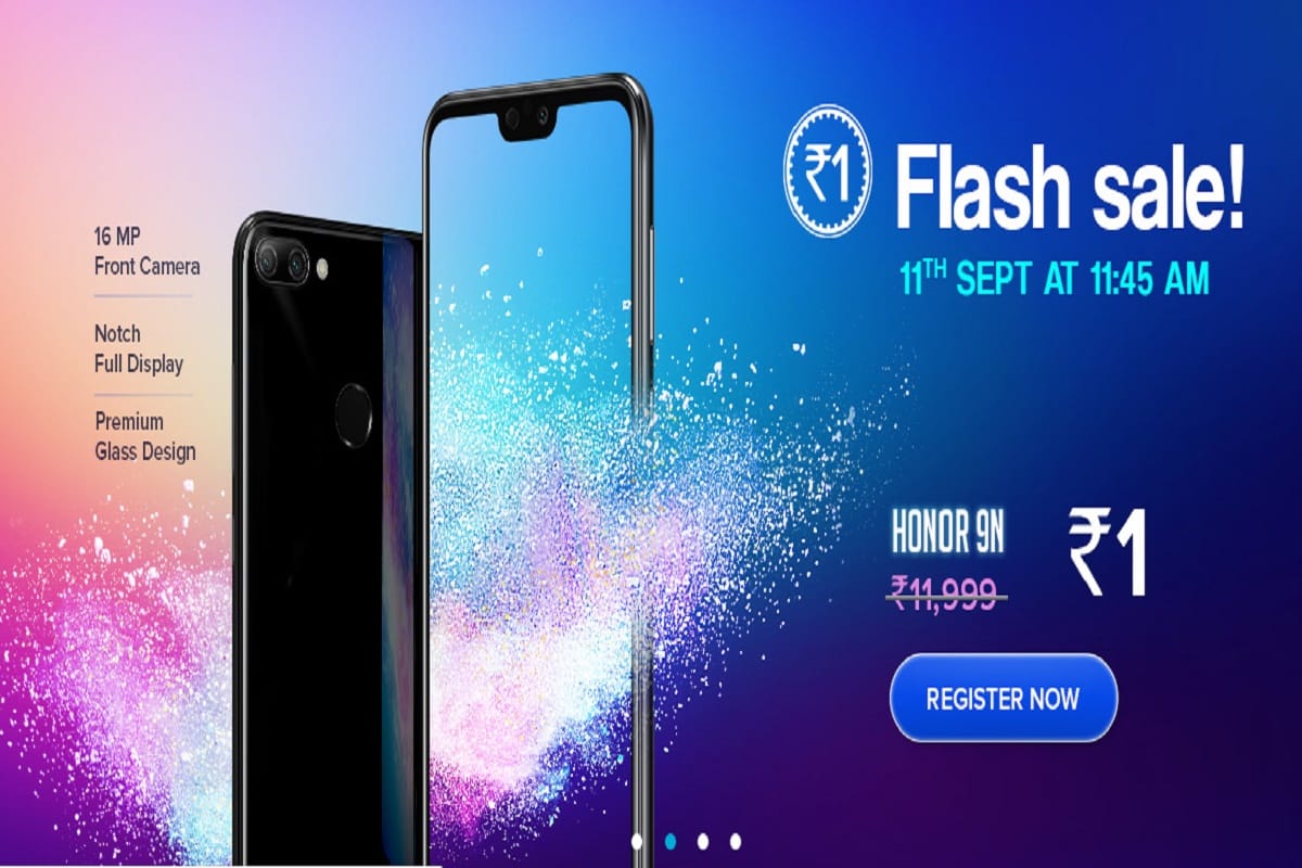 You have a chance to grab Honor 9N at Re.1 at Honor Store Flash Sale; Here’s How to Avail the Offer