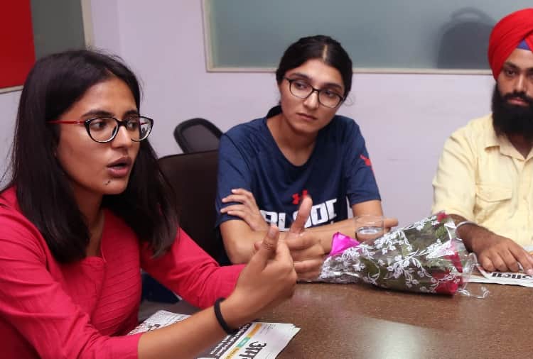 Profile story of PU student association president Kanupriya