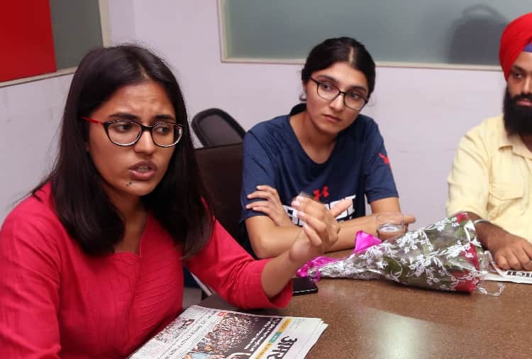 Profile story of PU student association president Kanupriya