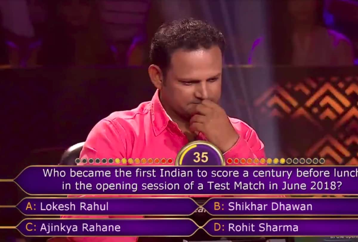 kbc 10 amitabh bachchan show kirit rasadiya won 10 thousands