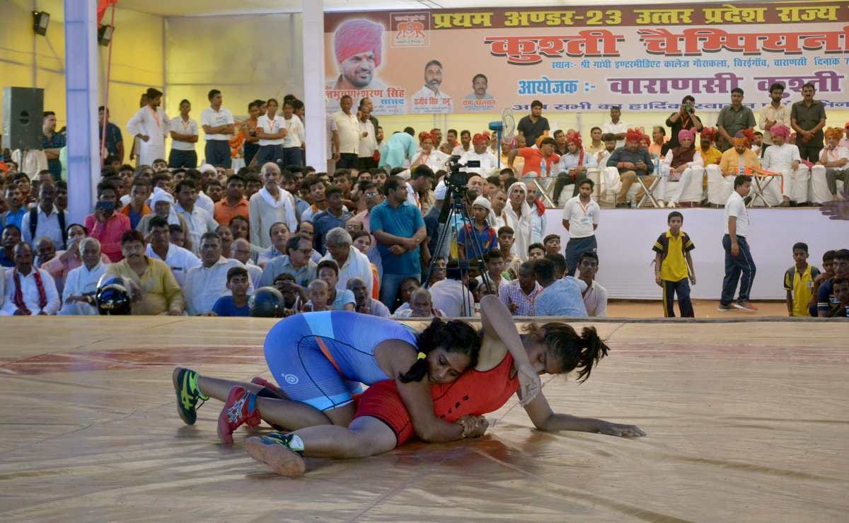 State Level Wrestling Championship start today at varanasi