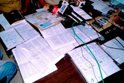 student leader of Allahabad university and other four arrested in fake call center fraud