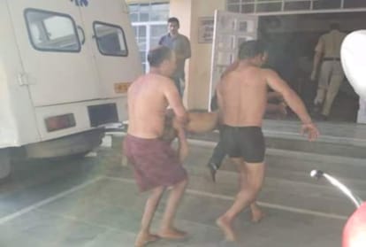 player died due to drown in khad at mandi
