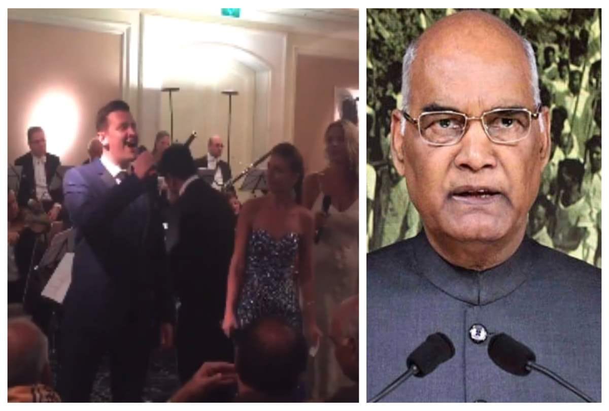 Hindi Diwas 2018 watch Czech Republic Singers Singing Bollywood Songs For President Ram Nath Kovind