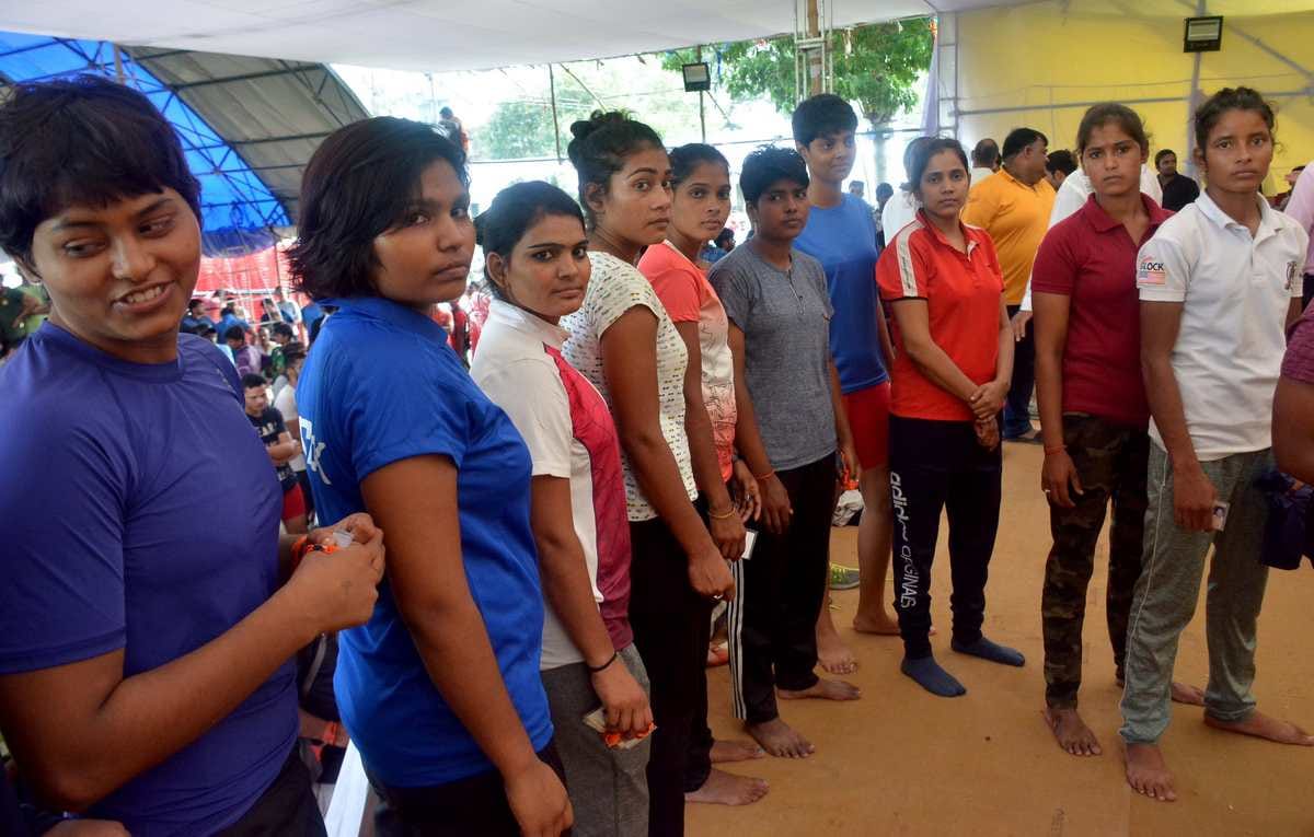 State level wrestling championship organised in varanasi