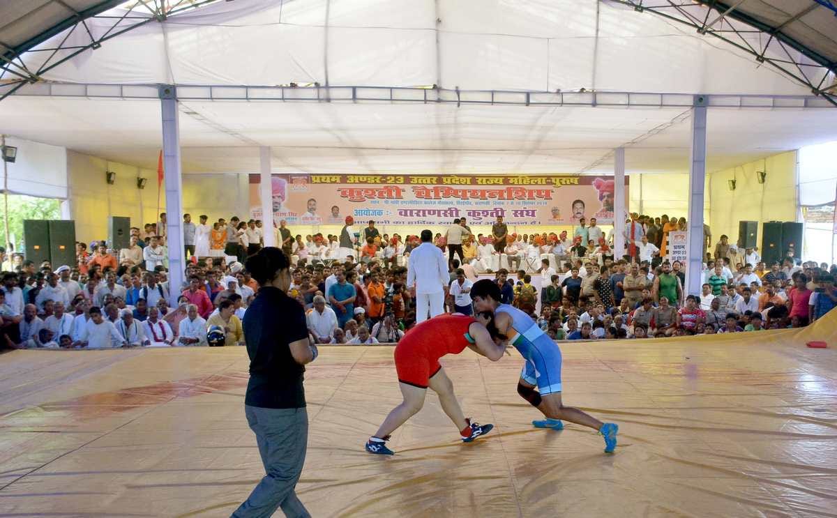 State Level Wrestling Championship start today at varanasi