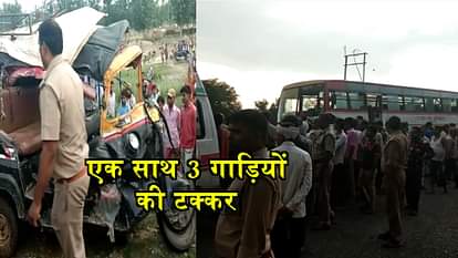 four died in road accident in shravasti