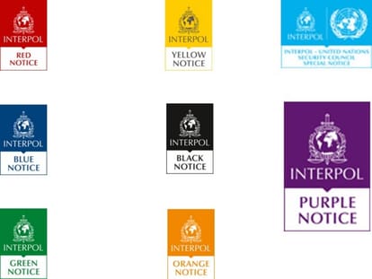 How Interpol and its notice helps for the arrests of international criminals