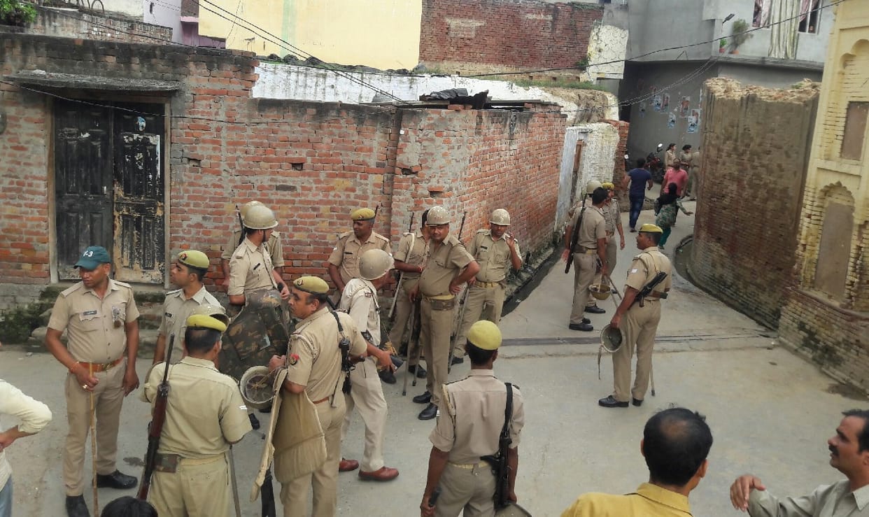 Imababaara's shabby walls collapsed