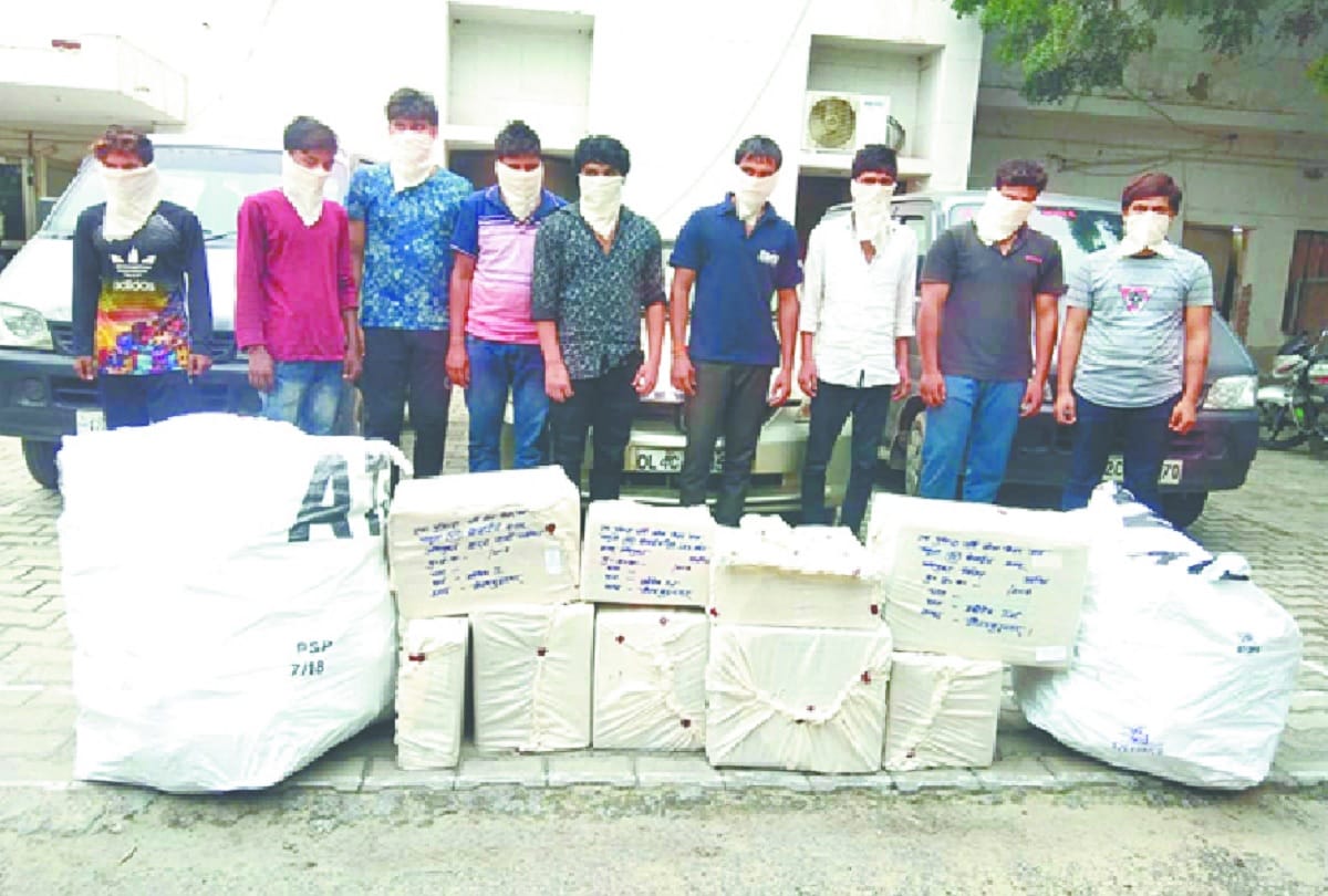 nine truck robbers arrested after encounter with police in noida