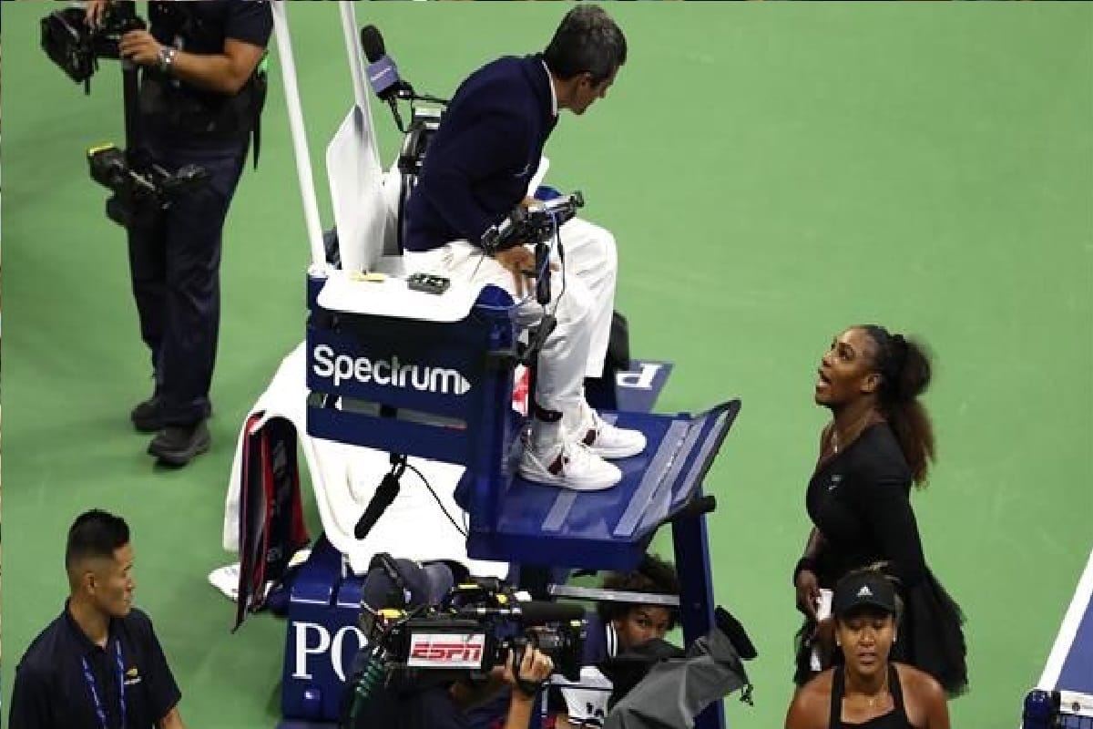 serena williams fight with umpire carlos ramos at us open 2018 final