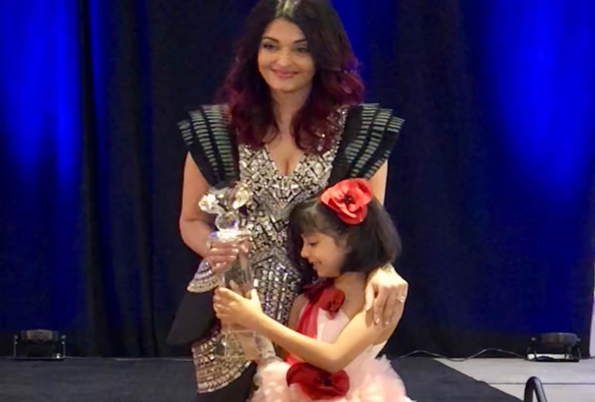 Aishwarya Rai Bachchan got Meryl Streep Award for Excellence, shared photo with Aaradhya