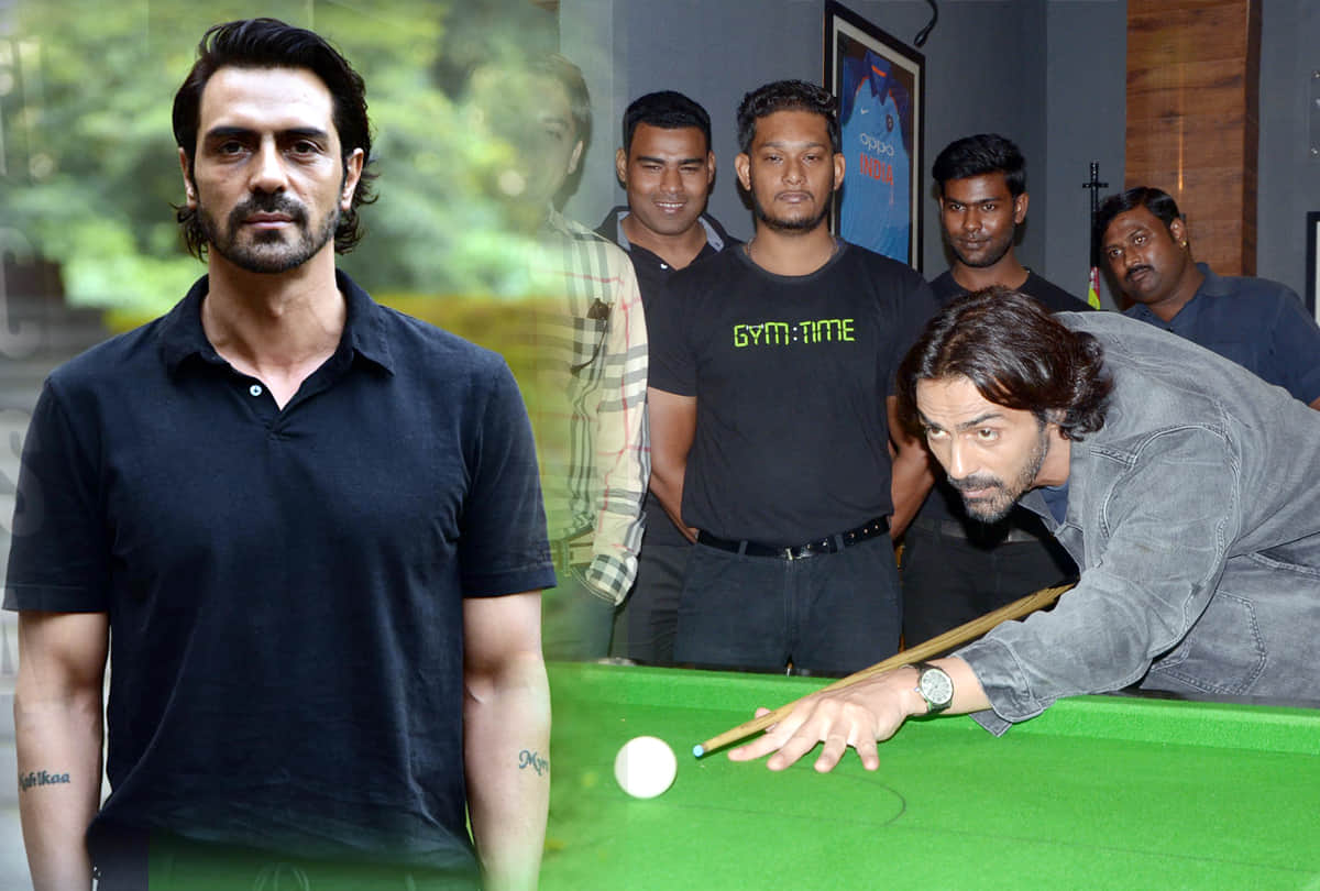 Bollywood actor and Model arjun rampal in kanpur