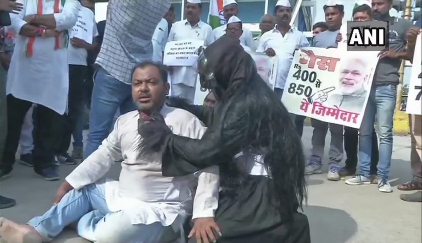 Watch through pictures, opposition calls bharat band over petrol diesel prices