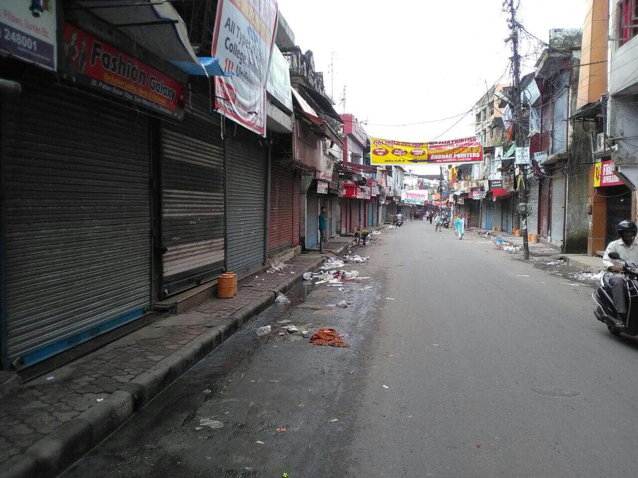 uttarakhand congress bharat bandh in photos