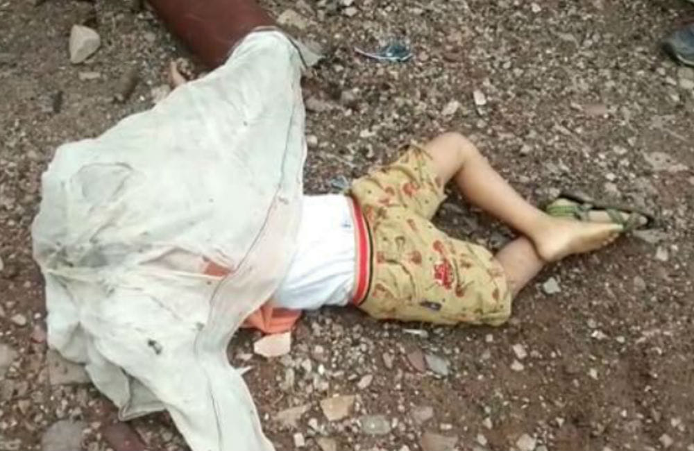 aligarh couple, son dies in road accident in mathura