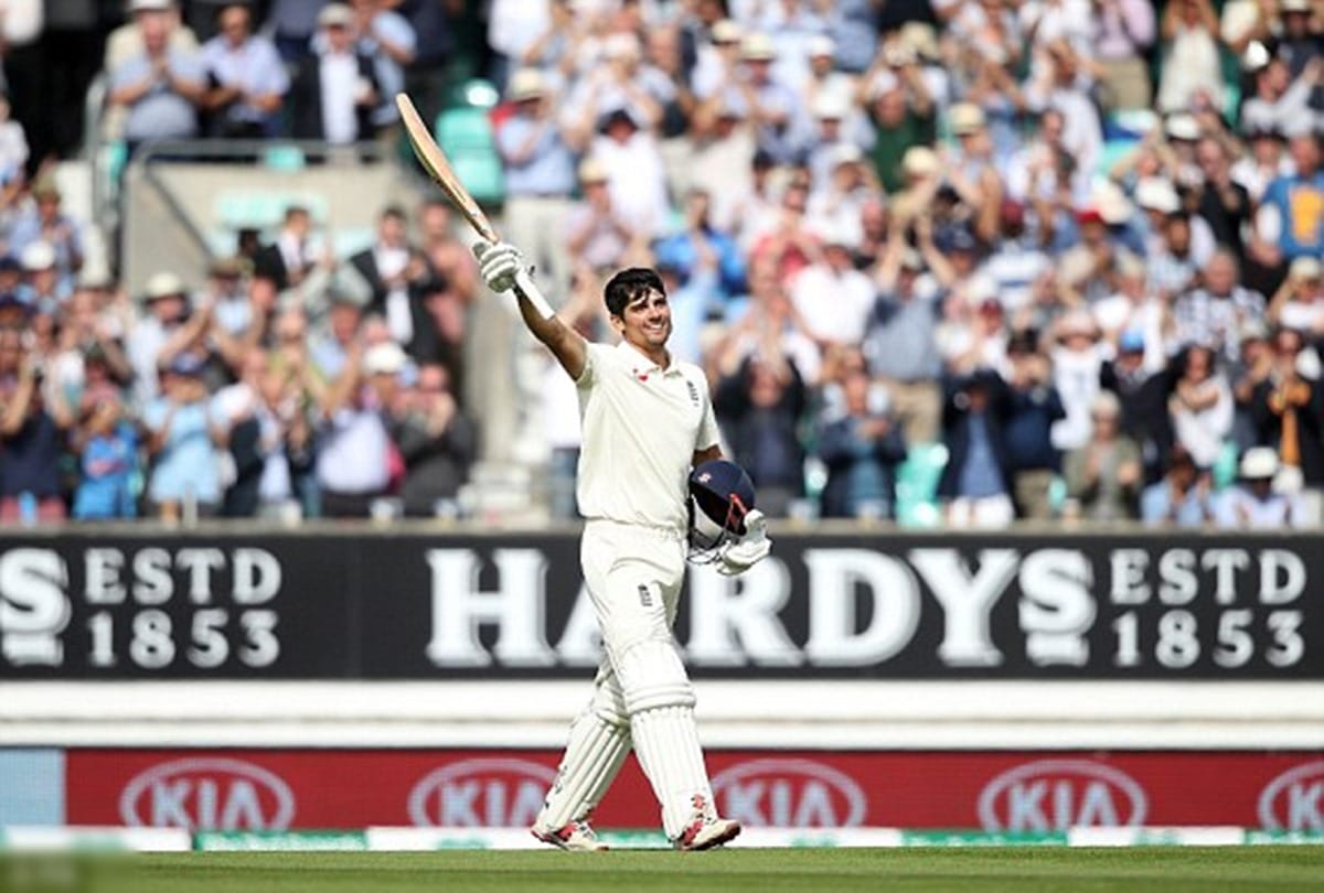 Twitter celebrates Alastair Cook famous century in his farewell Test