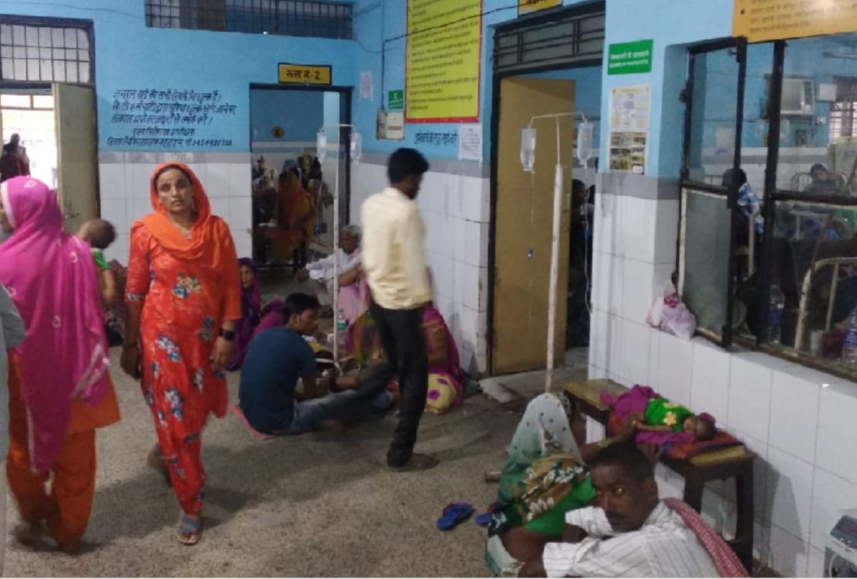 lack of facilities and resources in government hospital of bahraich