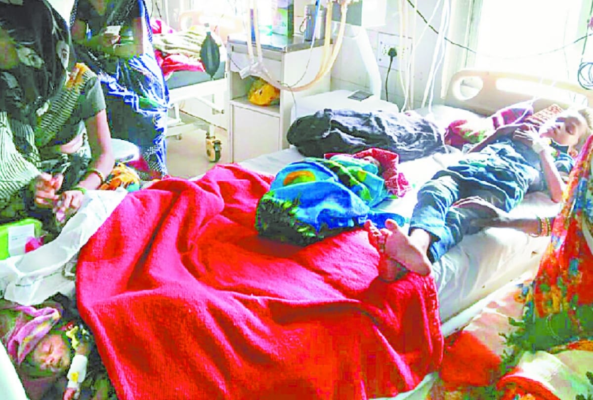 lack of facilities and resources in government hospital of bahraich