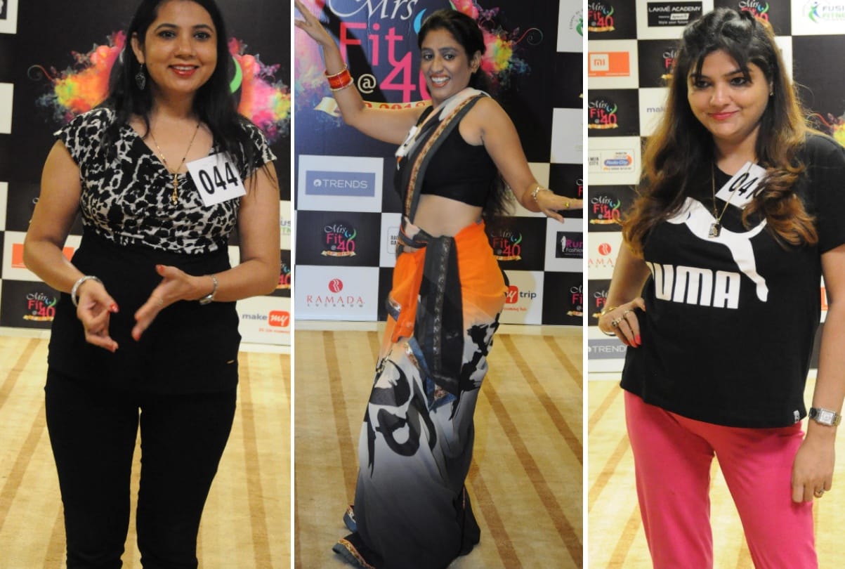 audition of Mrs fit at 40 in lucknow