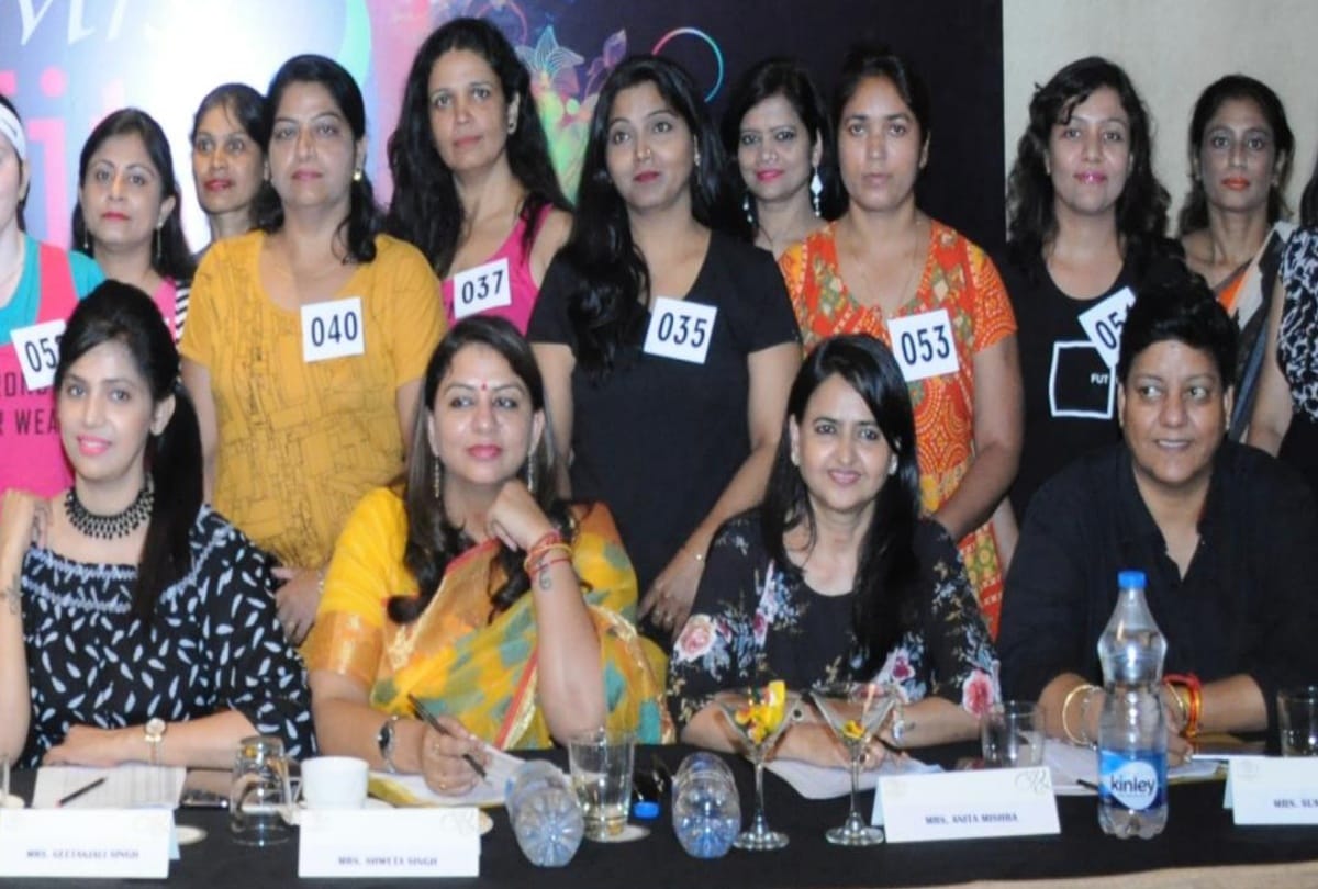 audition of Mrs fit at 40 in lucknow