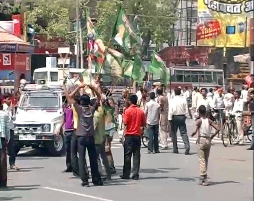 effect of 'bharat bandh' in bihar, capital including mant districts face disrupted transport