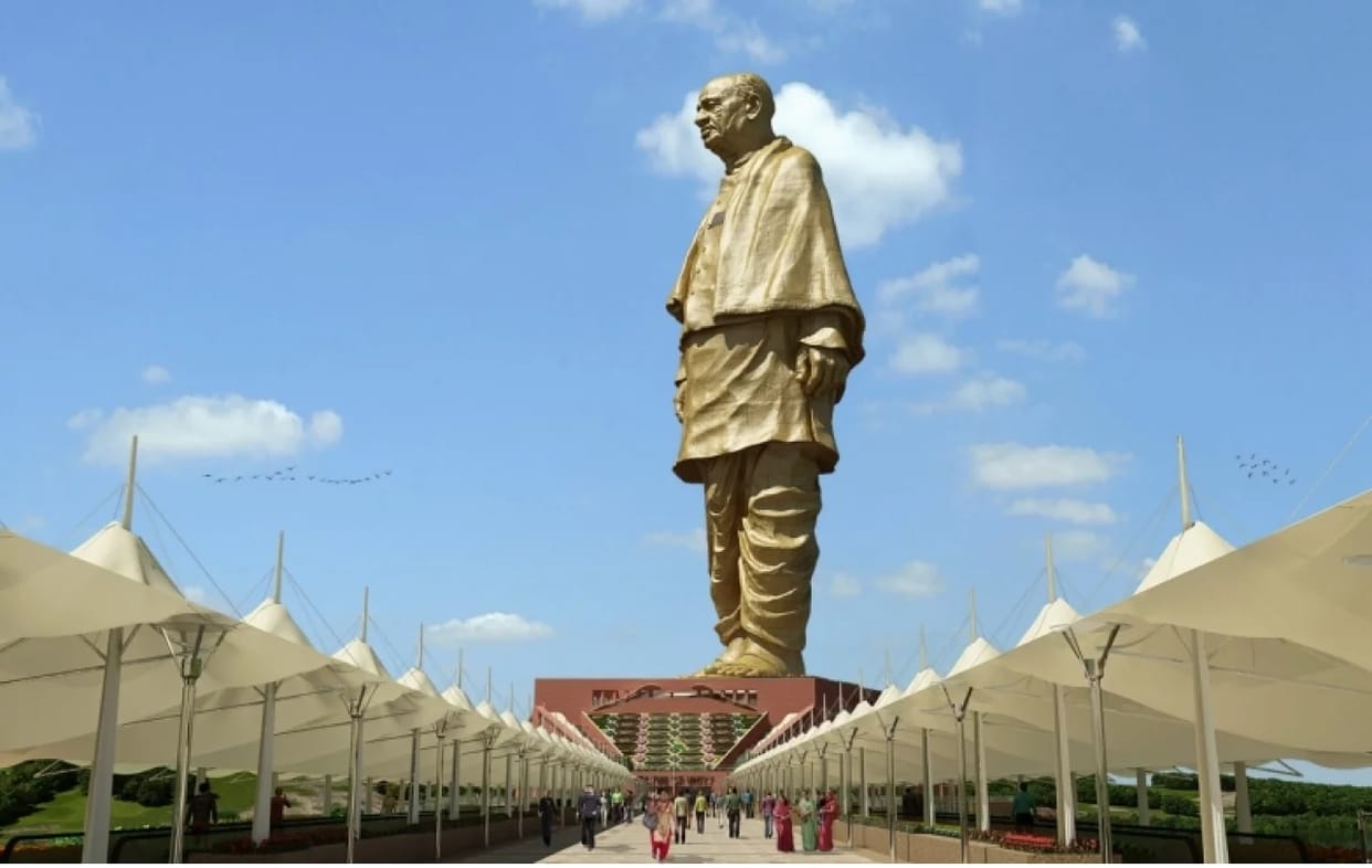 The Statue of Unity will held the title of being the world's tallest statue for three years