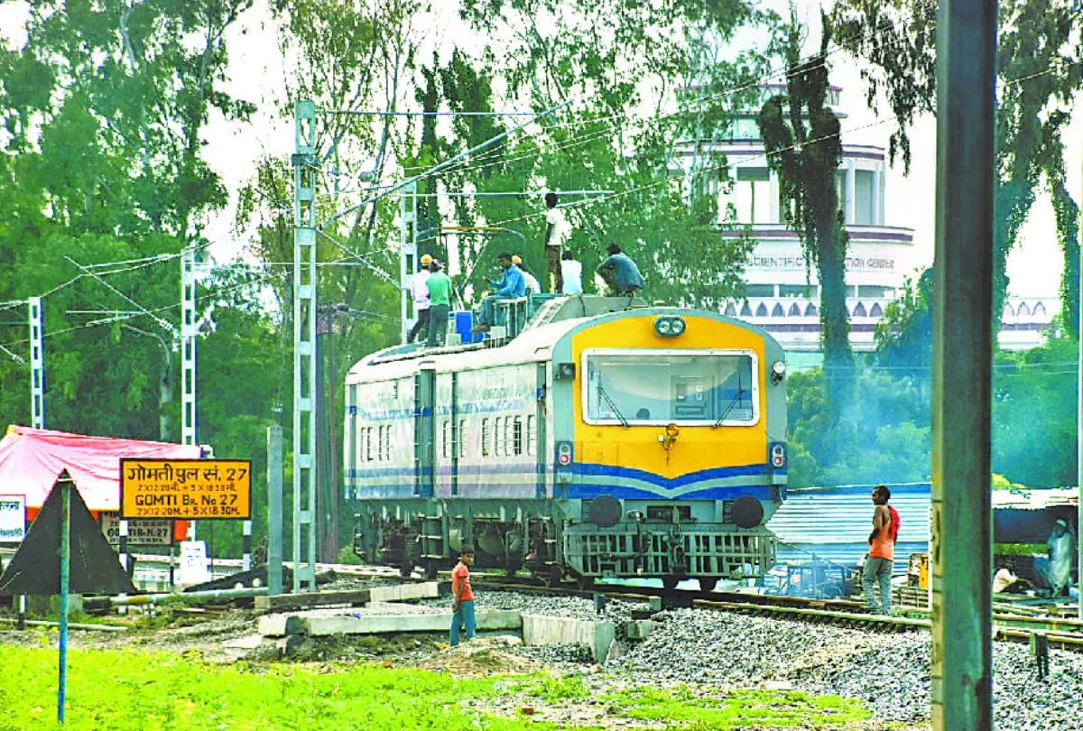 trains will be run at lucknow-sitapur track from diwali