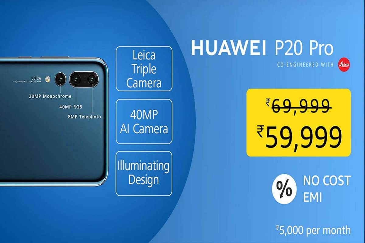 Amazon India Grand sale: Buy Huawei smartphone with upto 10,000 discounts