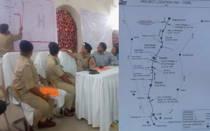 Yogi adityanath and nitin Gadkari will start two-phase forelane project from Bagpat-Saharanpur today