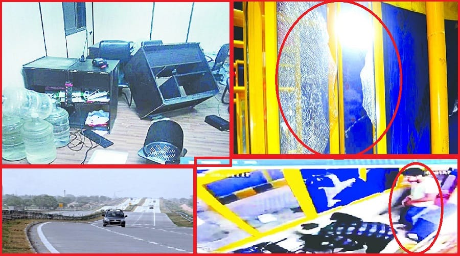 Loot incident on the Eastern Peripheral Expressway, and six accused arrested