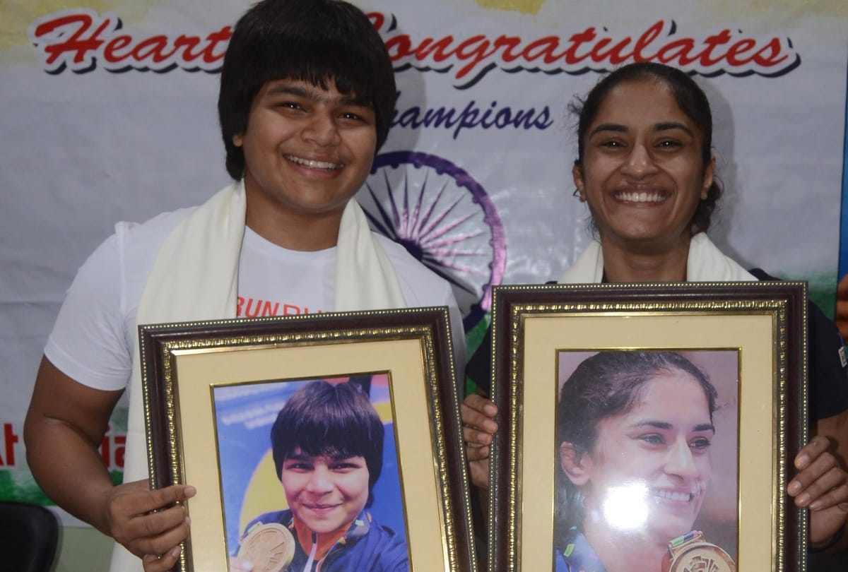 vinesh phogat shares her experience in lucknow