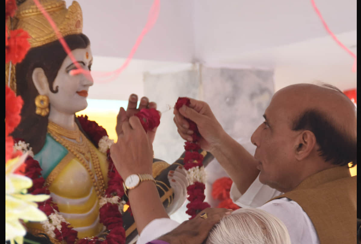 Home Minister Rajnath Singh in Kanpur