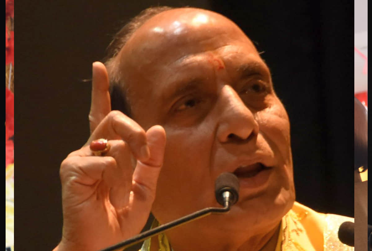 Home Minister Rajnath Singh in Kanpur