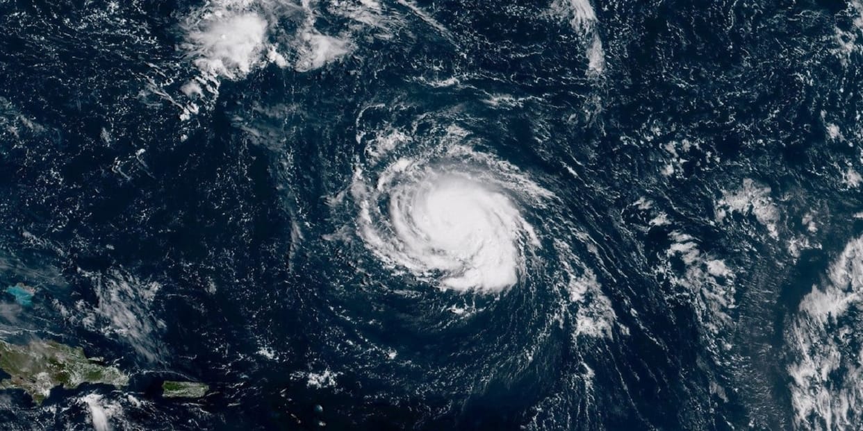 California winter hurricane, flood warning by meteorology department