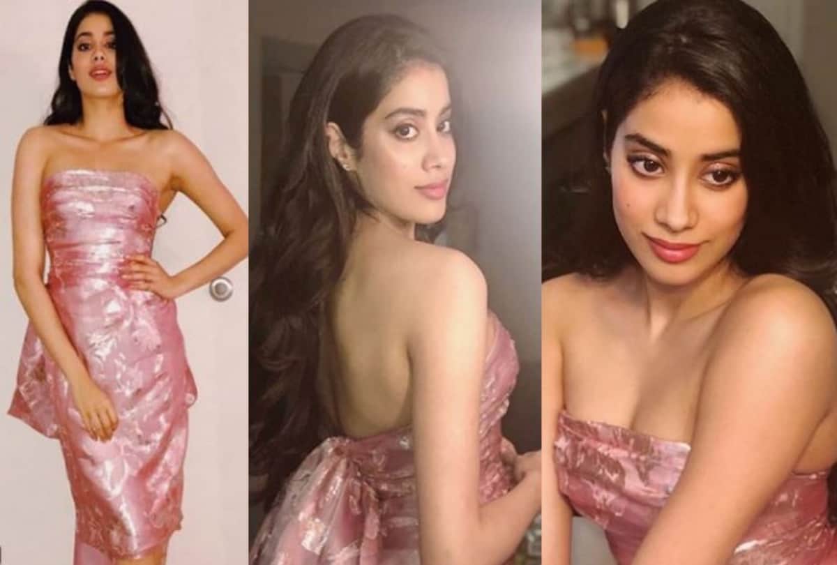 Janhvi Kapoor looks stunning in Pink Dress at WIFT Event
