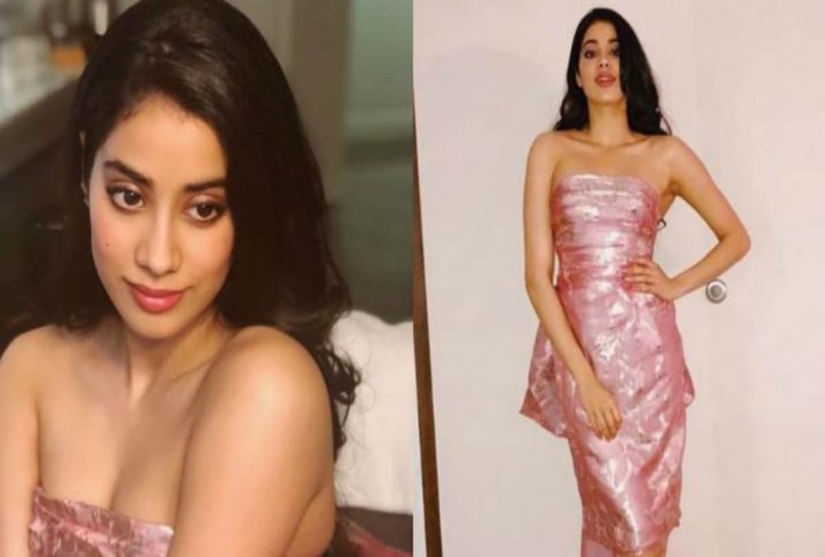 Janhvi Kapoor looks stunning in Pink Dress at WIFT Event