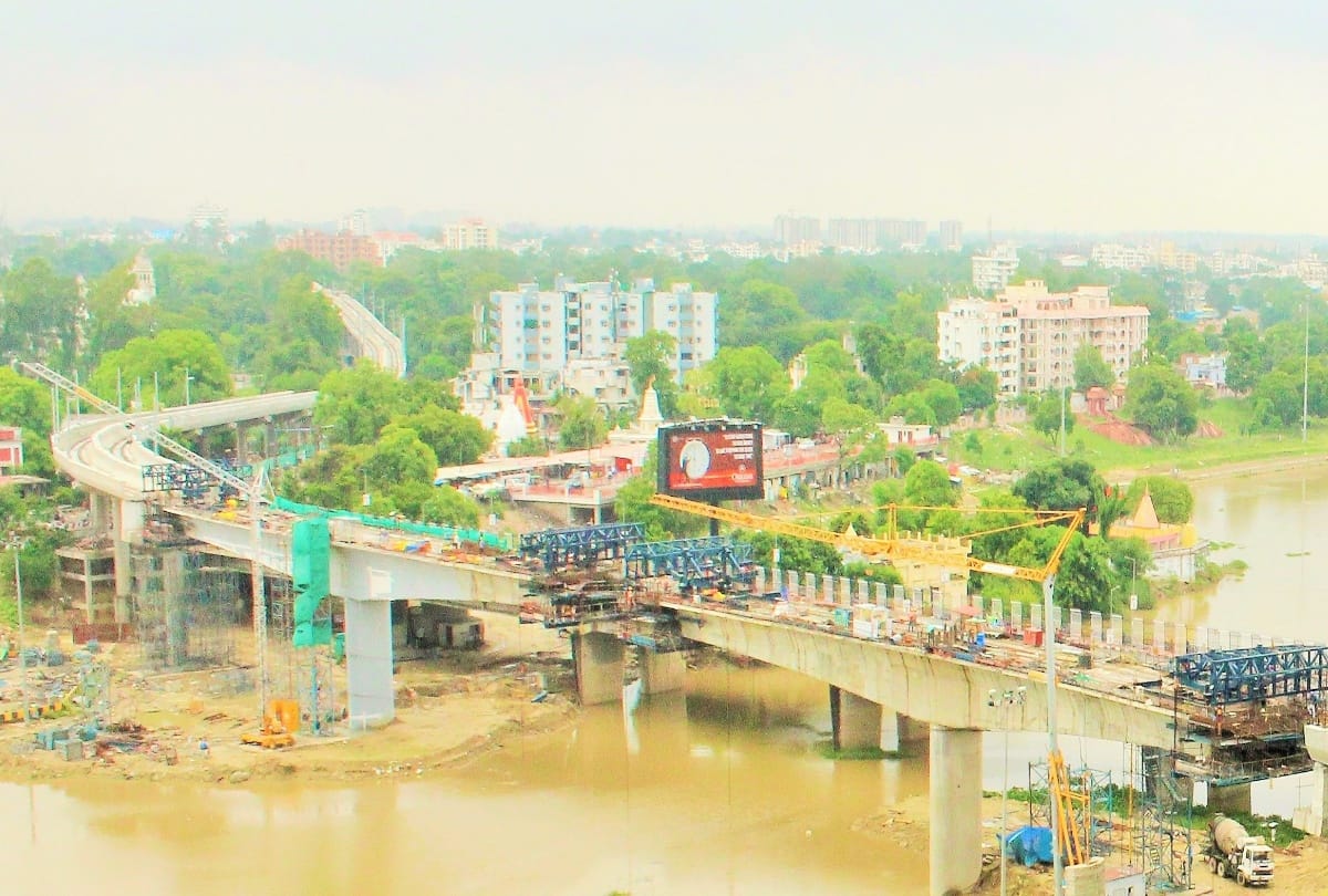 lucknow metro will cover the distance munshipulia to amausi in 40 minutes