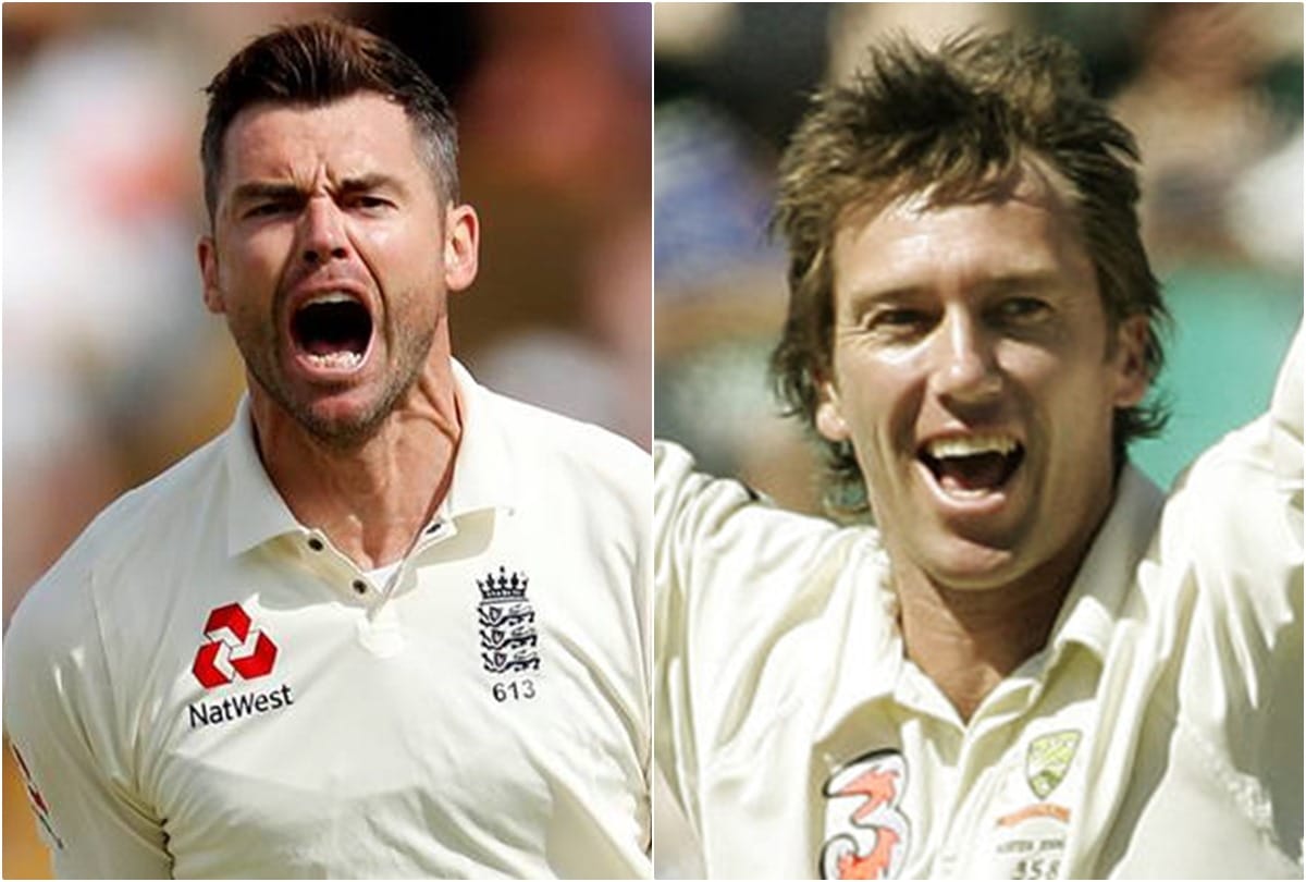 James Anderson breaks Glenn Mcgrath record and become highest wicket taker pacer