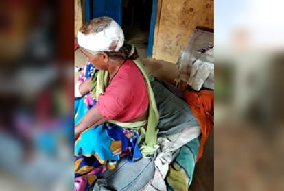 old woman sell her half house for construction of road in greater noida