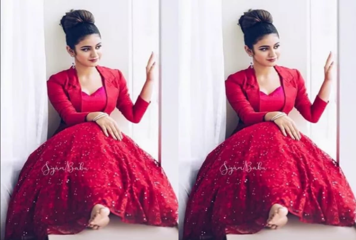 priya prakash varrier latest photoshoot trending on social media