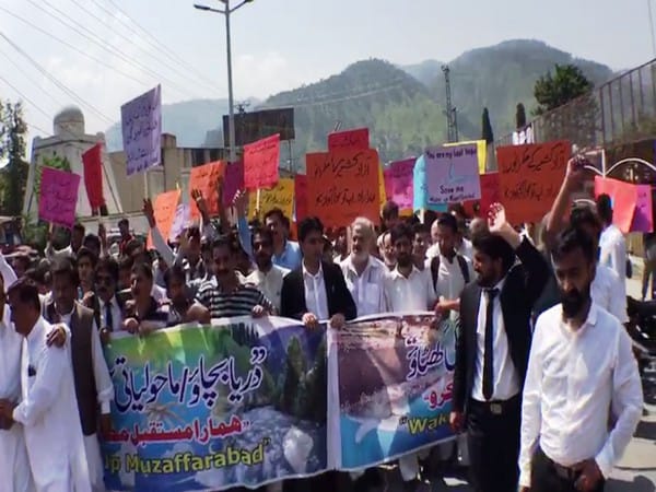 people of POK are suffering for water due to action od Pakistan government