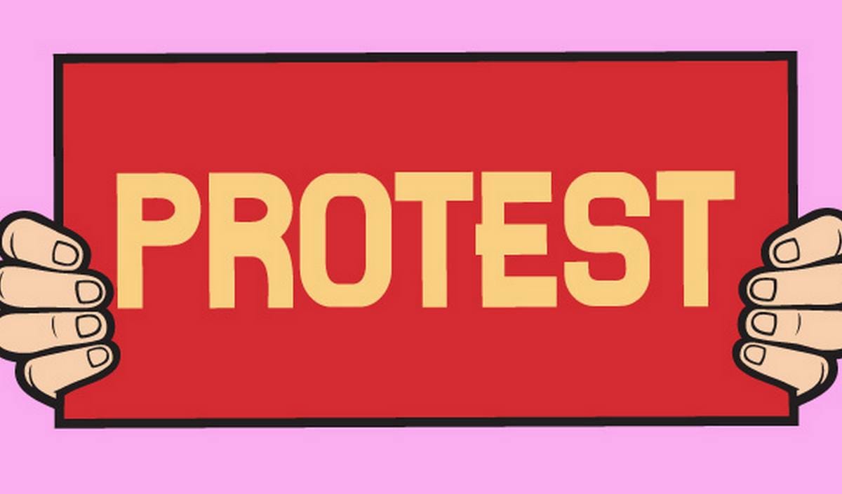 Principal protest voice recorders establishment at examination center