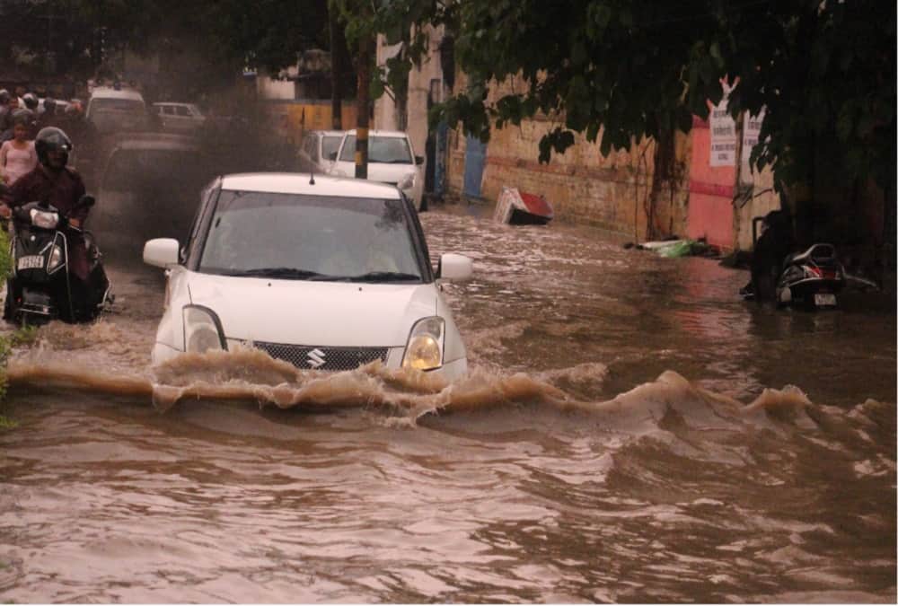 Excess Rain in dehradun photos