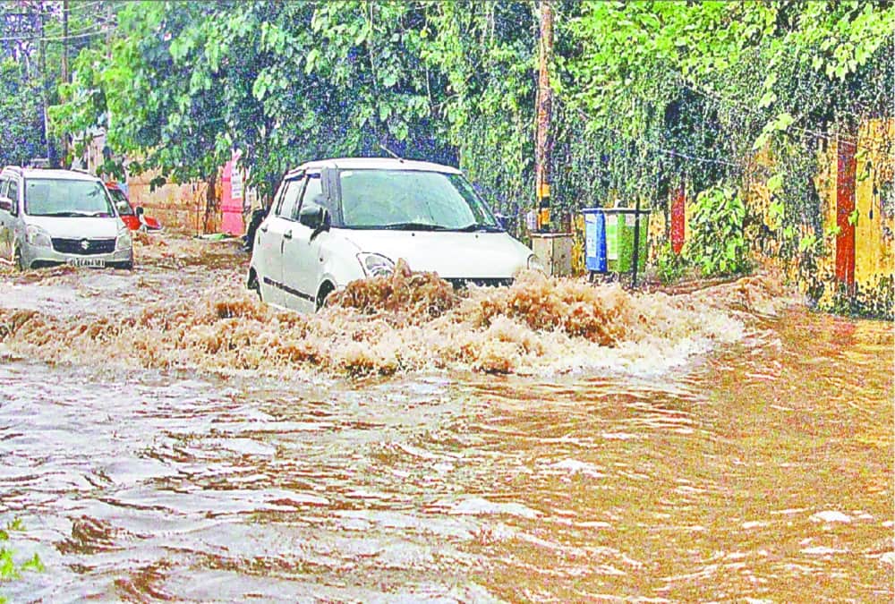 Excess Rain in dehradun photos