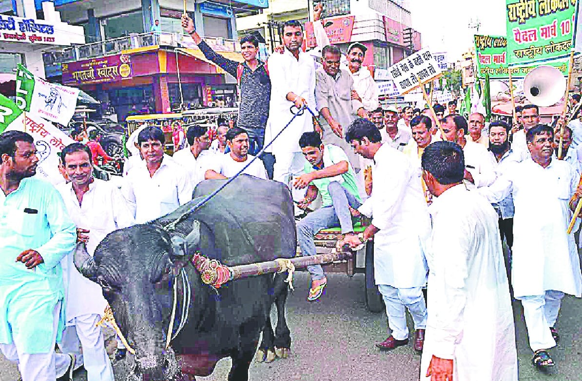 Delegation of Congress of India closed in Shamli, memorandum submitted