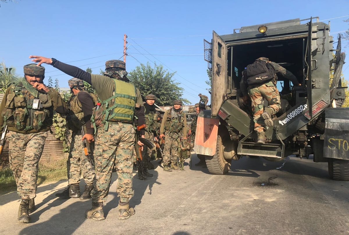 Jammu And Kashmir encounter between terrorists and security forces In Kupwara